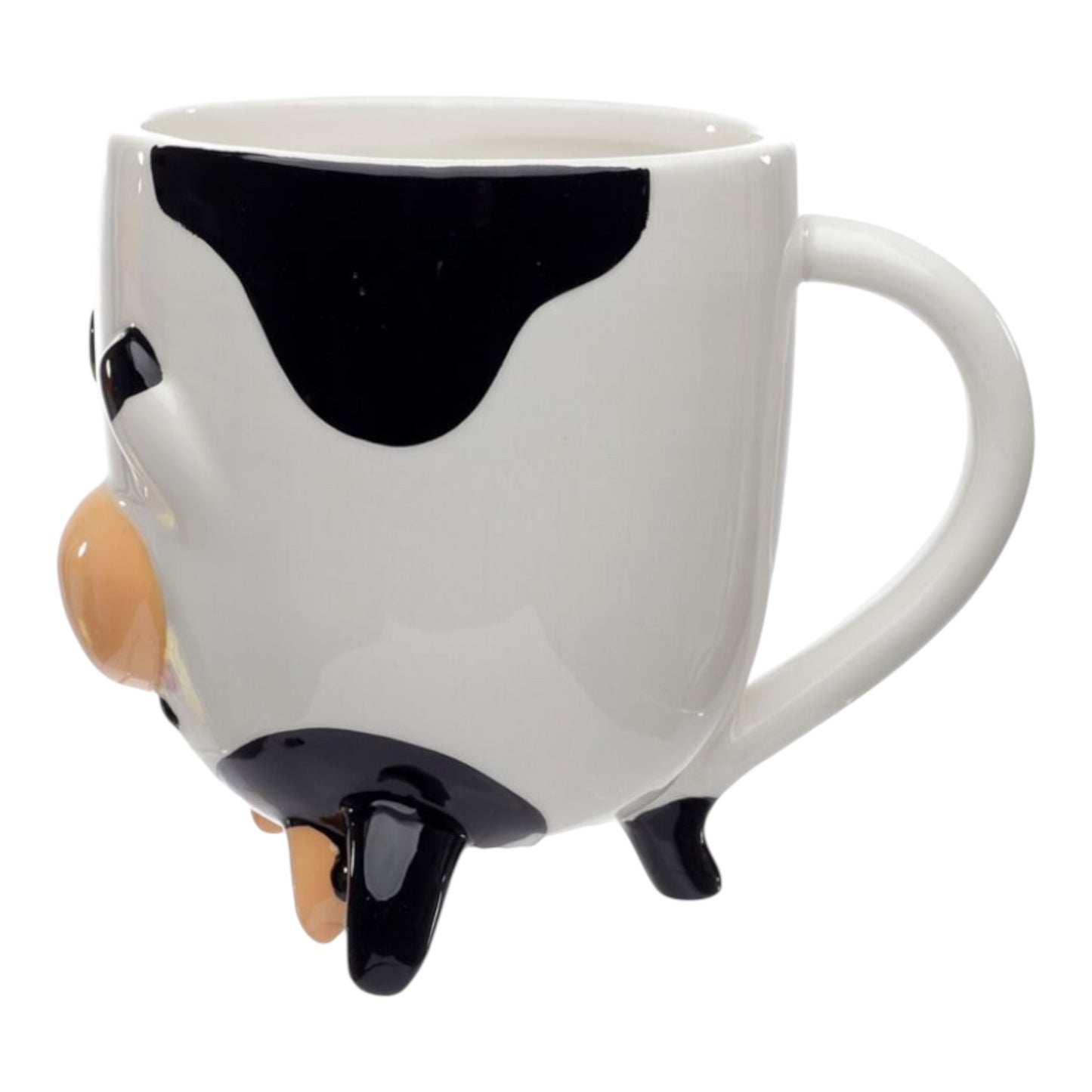 Schattige Koe Ondersteboven Mok (500 ml)