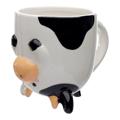 Schattige Koe Ondersteboven Mok (500 ml)
