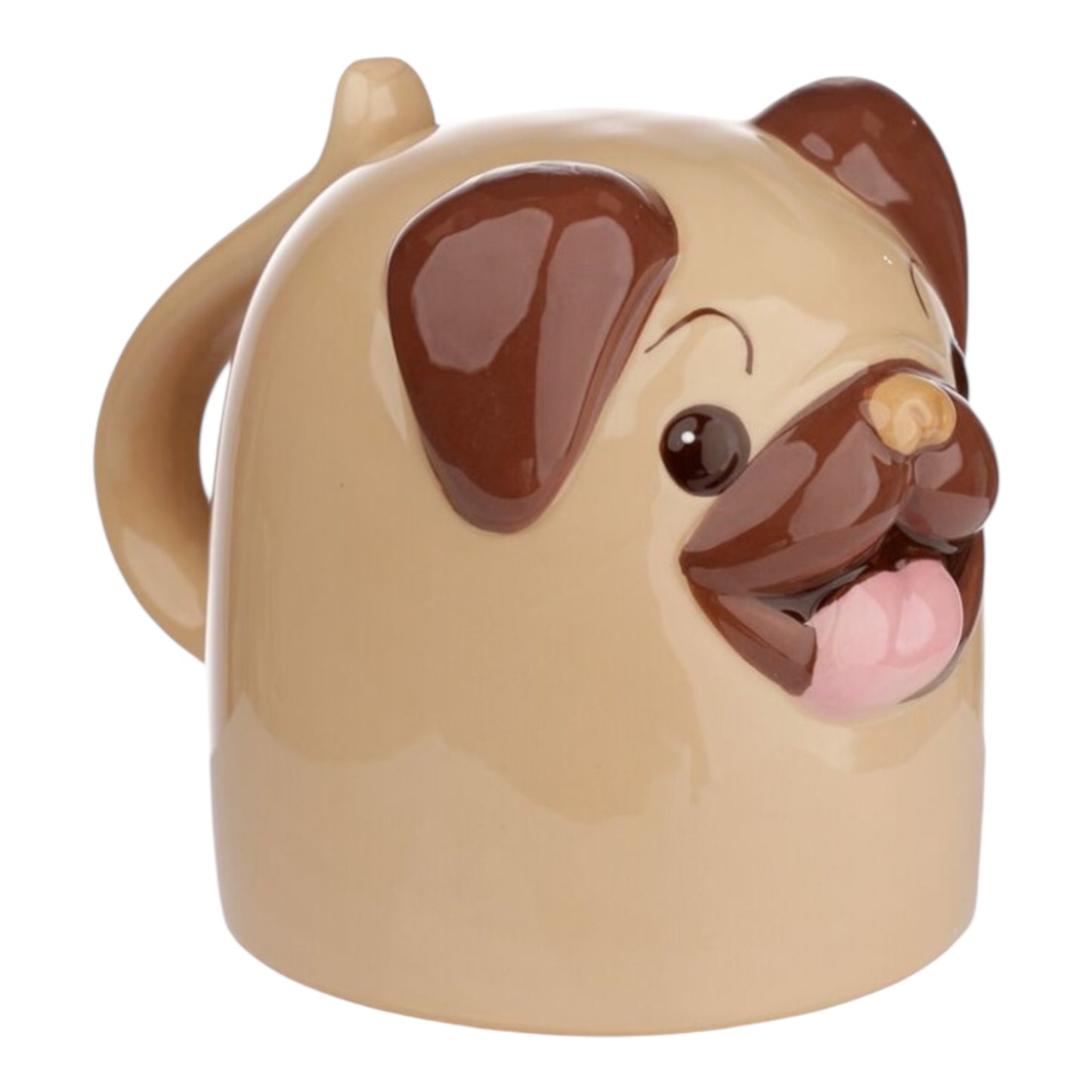 Schattige honden Ondersteboven Mok (500 ml)