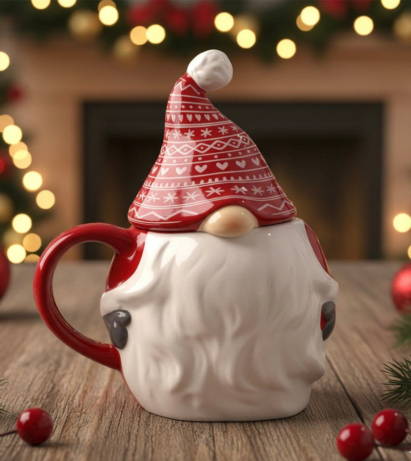 Limited Edition Kerstmok: Gonk Peeping Lid